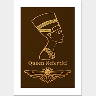 Queen Nefertiti Posters and Art